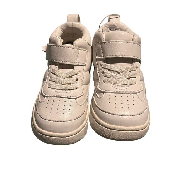 (SOLD)Zara Boys Kids Classic Sneaker High Top White Tops Athletic Shoes8 Baby - Picture 4 of 7